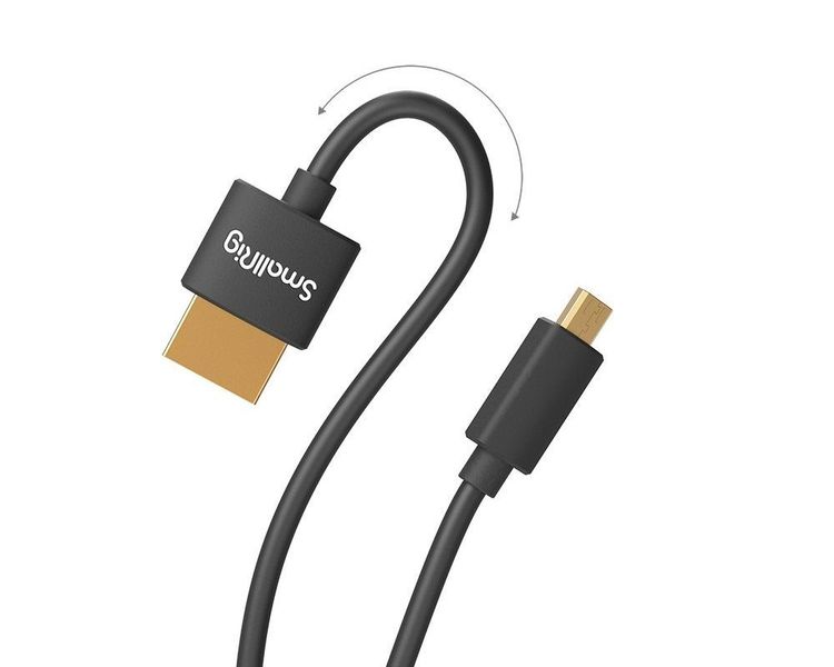HDMI Кабель SmallRig Ultra Slim 4K HDMI Cable (D To A) 35cm (3042) 00007004 фото