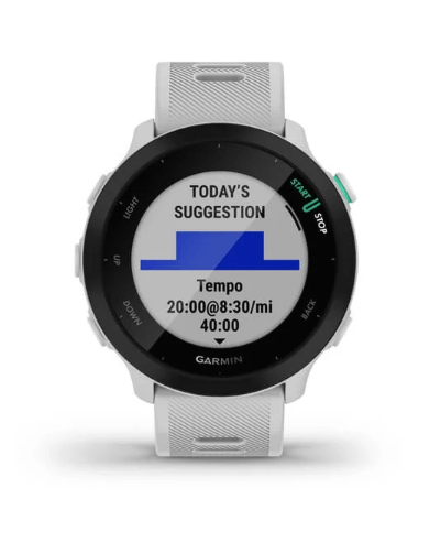 Годинник біговий Garmin Forerunner 55 Whitestone 010-02562-11 00007641 фото