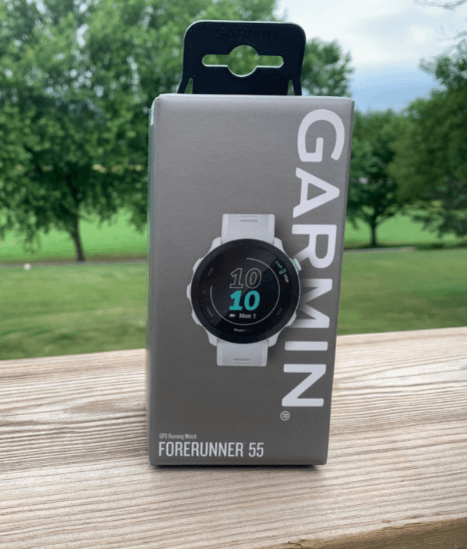 Часы беговые Garmin Forerunner 55 Whitestone 010-02562-11 00007641 фото