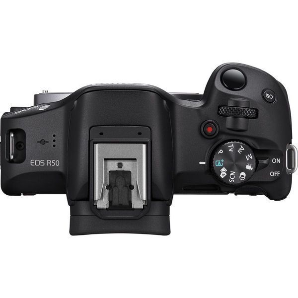 Бездзеркальний фотоапарат Canon EOS R50 kit RF-S 18-45mm IS STM + RF-S 55-210mm IS STM Black (5811C034) 00005841 фото