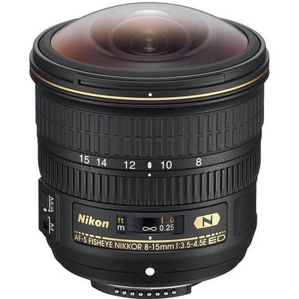 Объектив Nikon AF-S 8-15mm f/3.5-4.5E ED Fisheye 00005891 фото