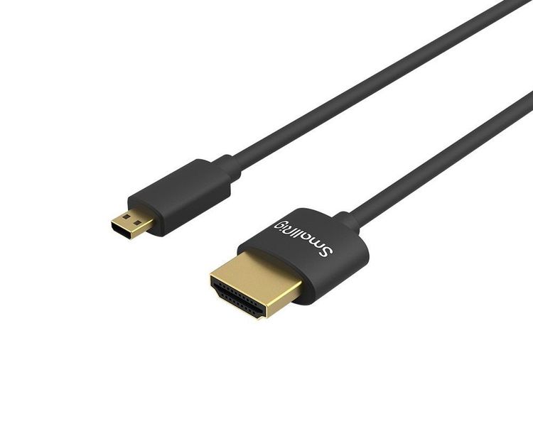 HDMI Кабель SmallRig Ultra Slim 4K HDMI Cable (D To A) 55cm (3043) 00007005 фото