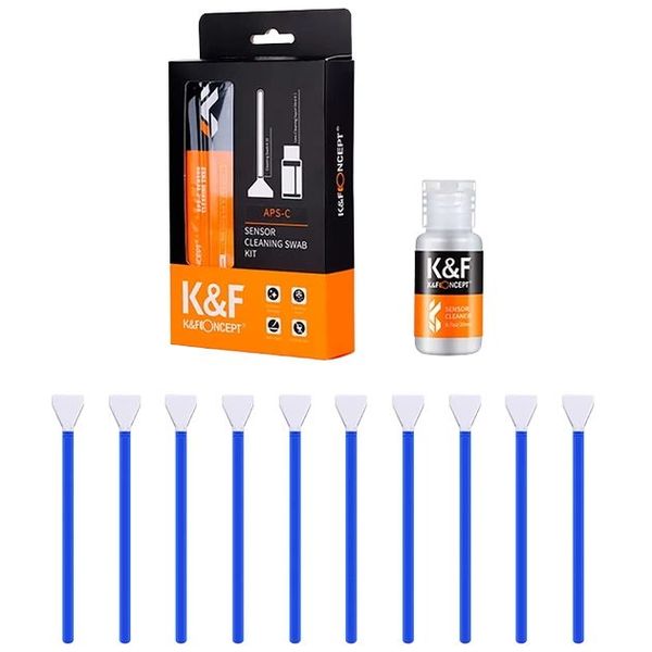 Набор для чистки матрицы K&F Concept Sensor Cleaning Swab (APS-C 16mm) 00006814 фото