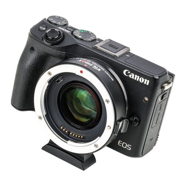 Адаптер Viltrox EF-EOS M2 (Canon EF - Canon EF-M) 0.71x Speed Booster 00006486 фото