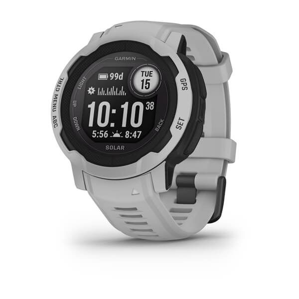 Часы-навигатор Garmin Instinct 2 Solar Mist Gray 010-02627-01 00007643 фото