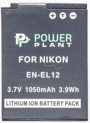 Аккумулятор PowerPlant Nikon EN-EL12 00006210 фото