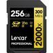 Карта пам'яті Lexar 256GB Professional 2000x UHS-II SDXC 00006436 фото 1