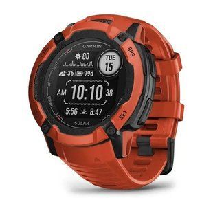 Смарт-годинник Garmin Instinct 2X Solar Flame Red (010-02805-01) 00007981 фото