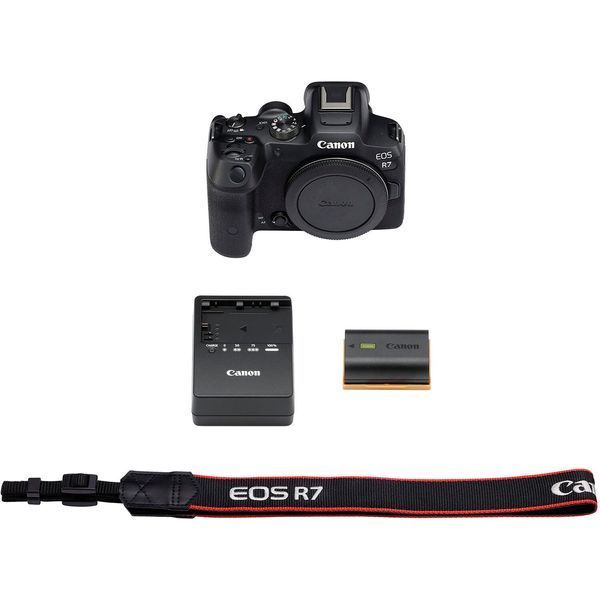 Бездзеркальний фотоапарат Canon EOS R7 Body + Mount Adapter EF-EOS R (5137C018) 00005794 фото