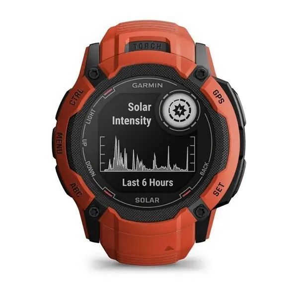 Смарт-годинник Garmin Instinct 2X Solar Flame Red (010-02805-01) 00007981 фото