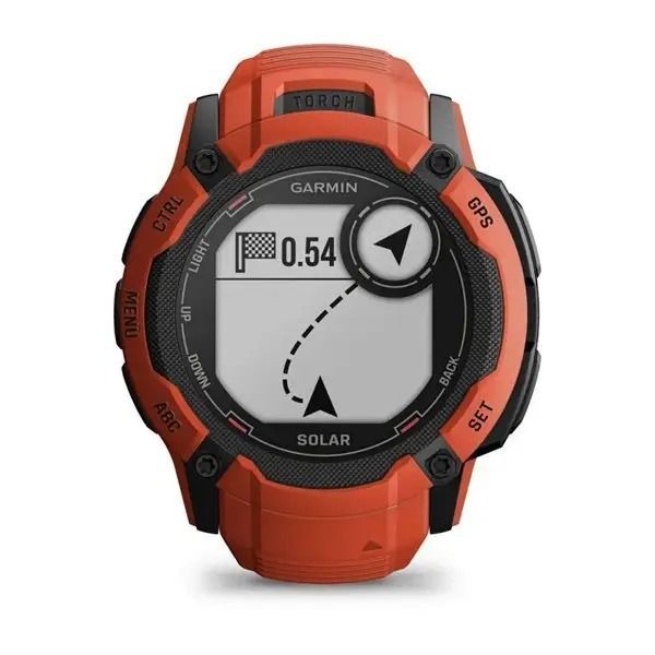 Смарт-годинник Garmin Instinct 2X Solar Flame Red (010-02805-01) 00007981 фото