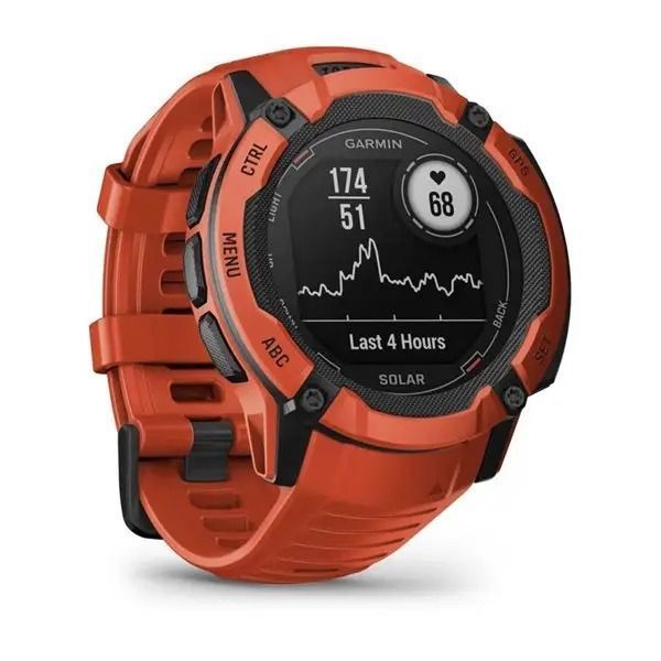 Смарт-годинник Garmin Instinct 2X Solar Flame Red (010-02805-01) 00007981 фото