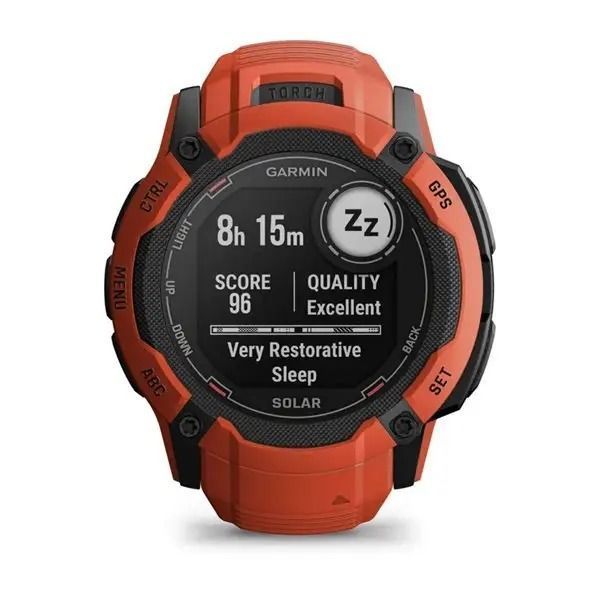 Смарт-годинник Garmin Instinct 2X Solar Flame Red (010-02805-01) 00007981 фото