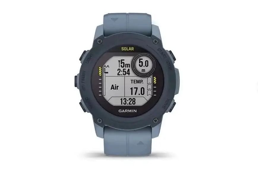 Ремінець Garmin fenix 8 QuickFit 22 мм Black/Pebble Gray силіконовий (010-13392-00) 00008038 фото