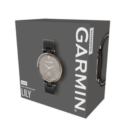 Фітнес годинник Garmin Lily Classic Cream Gold-Black (010-02384-B1) 00007702 фото