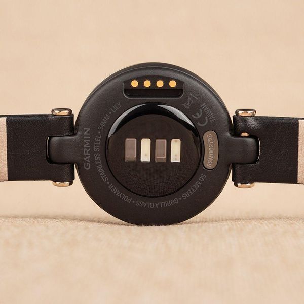 Фітнес годинник Garmin Lily Classic Cream Gold-Black (010-02384-B1) 00007702 фото
