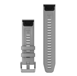 Ремешок Garmin силиконовый QuickFit 22 мм Powder Gray (из 3 частей, для дайвинга) 010-13113-03 00007553 фото