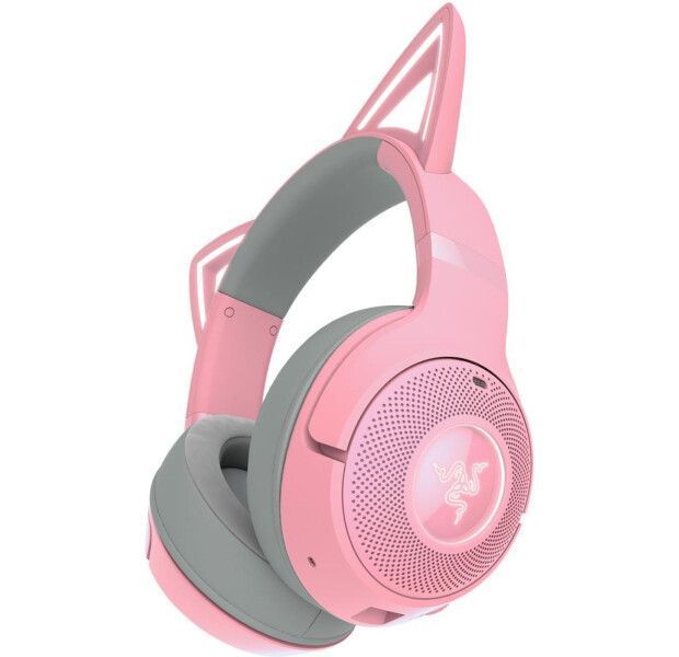 Игровая гарнитура Razer Kraken Kitty V2 BT Quartz (RZ04-04860100-R3M1) 00000129 фото